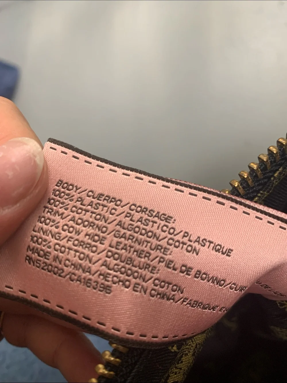 Juicy Couture Black Sequin Zip Wristlet
